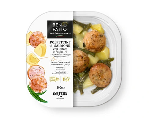 Polpettine di salmone