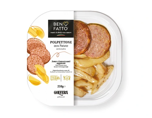 Polpettone con patate