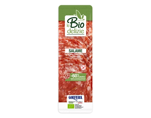 Salame con semi di finocchio Bio Rotolino 80g