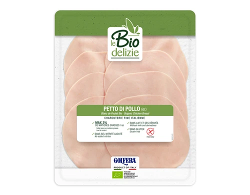 Petto di pollo al forno bio 80g