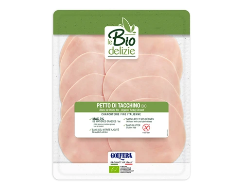Petto di tacchino al forno Bio 80g